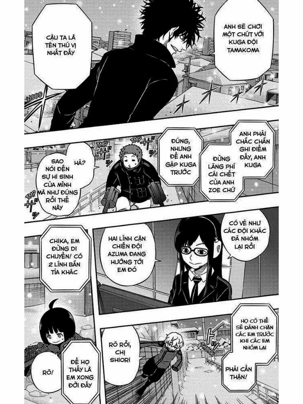 Truyện Tranh Kỷ Nguyên Trigger - World Trigger trang 7