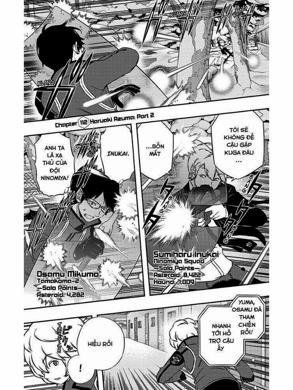 Truyện Tranh Kỷ Nguyên Trigger - World Trigger trang 7