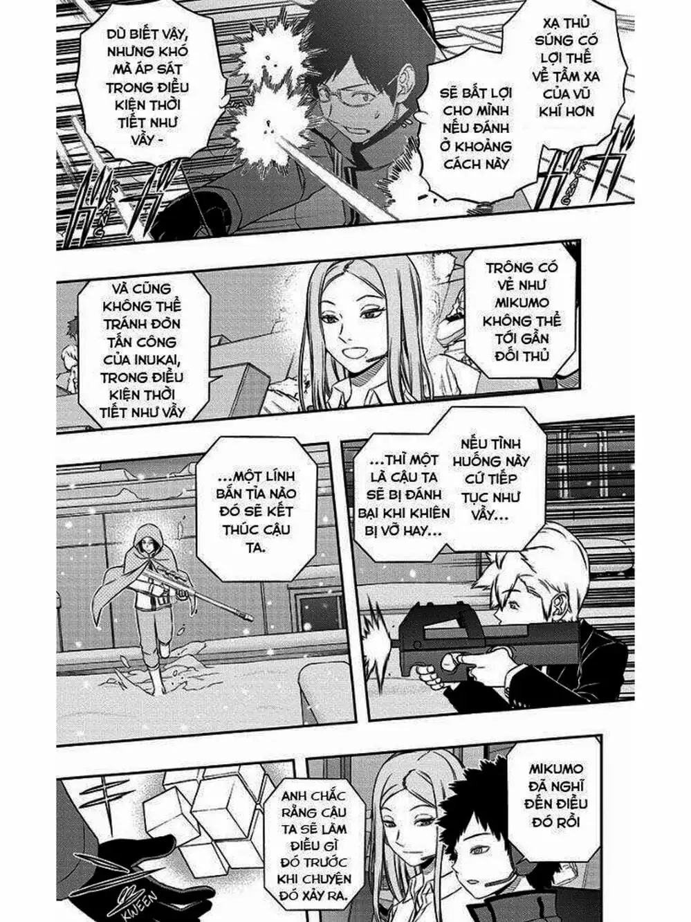 Truyện Tranh Kỷ Nguyên Trigger - World Trigger trang 7