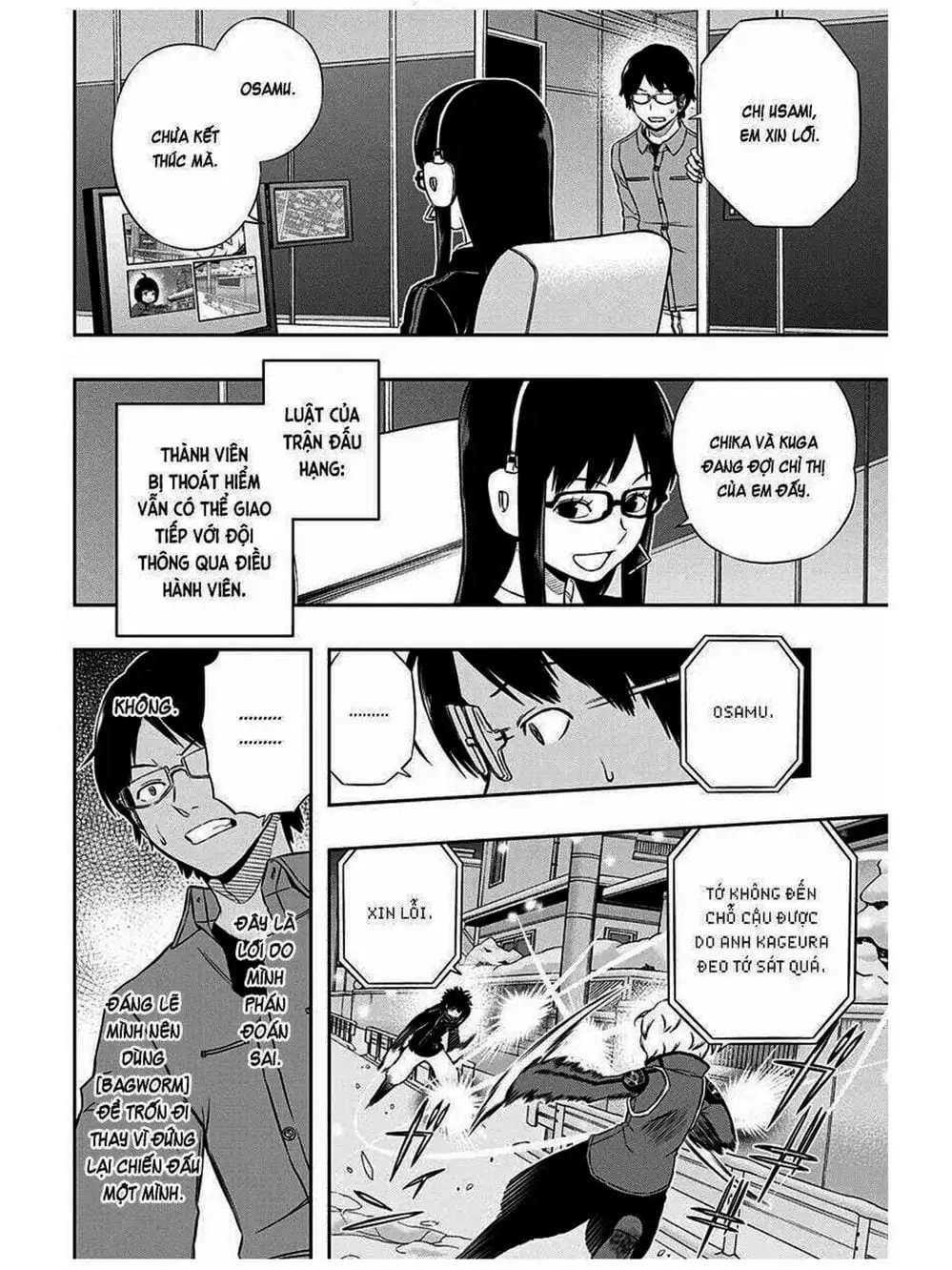 Truyện Tranh Kỷ Nguyên Trigger - World Trigger trang 7