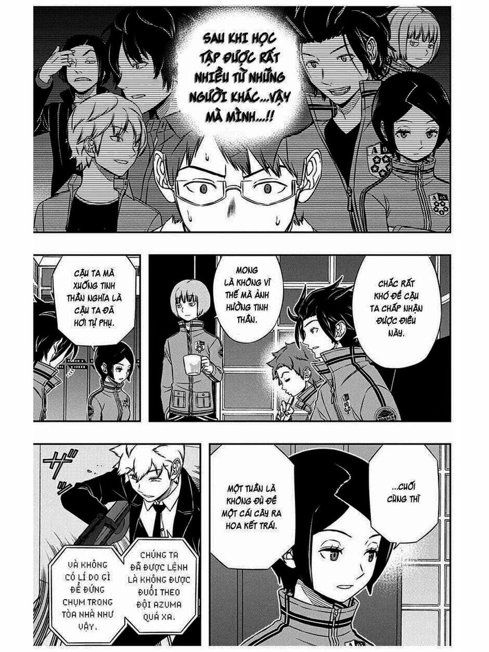 Truyện Tranh Kỷ Nguyên Trigger - World Trigger trang 7