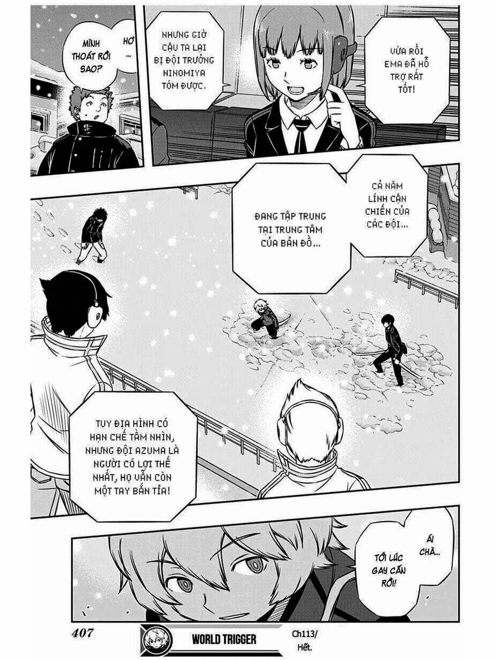 Truyện Tranh Kỷ Nguyên Trigger - World Trigger trang 7