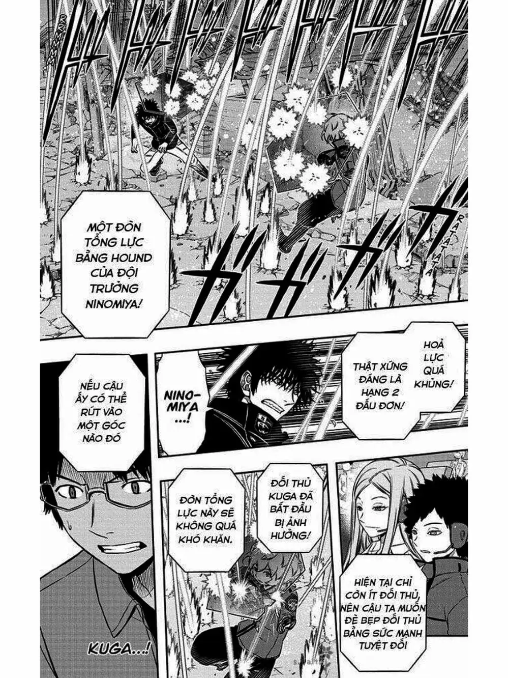 Truyện Tranh Kỷ Nguyên Trigger - World Trigger trang 7