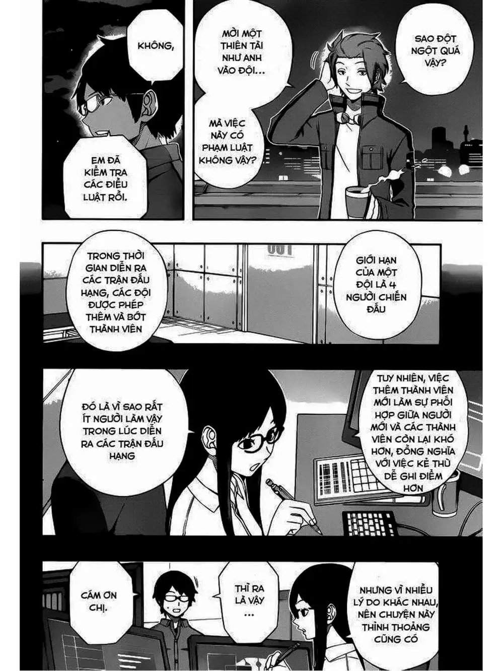 Truyện Tranh Kỷ Nguyên Trigger - World Trigger trang 7