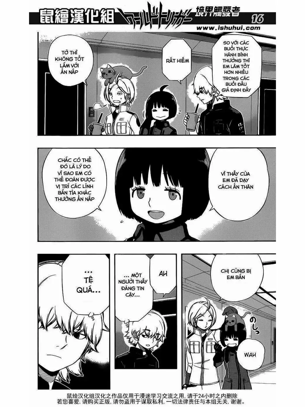 Truyện Tranh Kỷ Nguyên Trigger - World Trigger trang 7