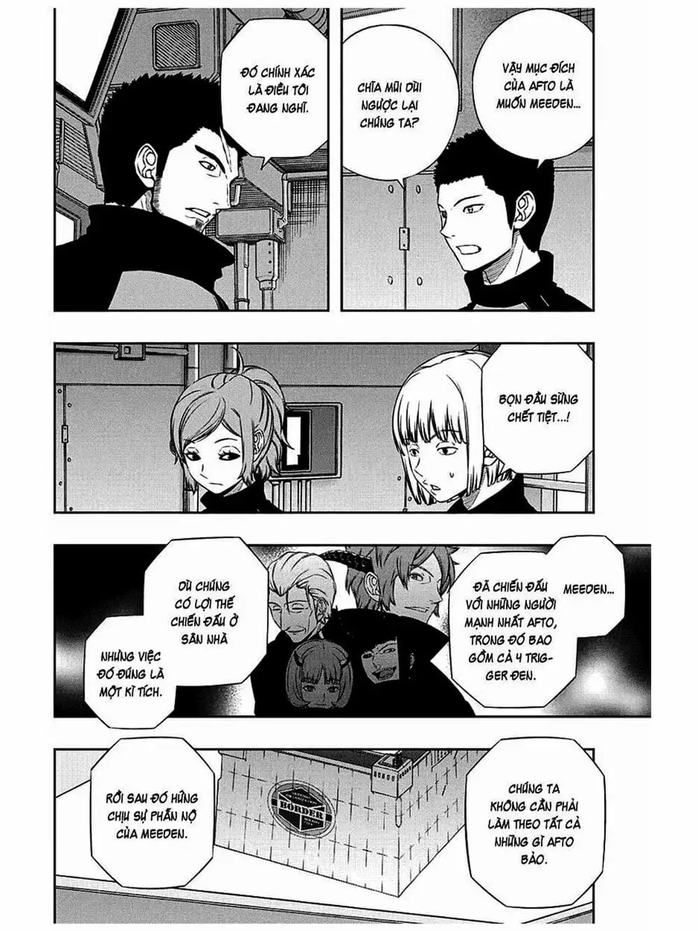 Truyện Tranh Kỷ Nguyên Trigger - World Trigger trang 7