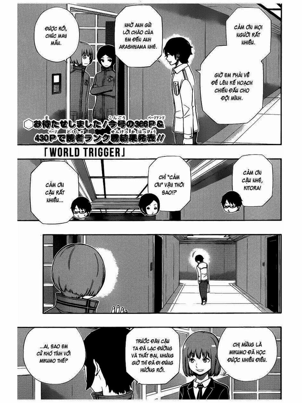 Truyện Tranh Kỷ Nguyên Trigger - World Trigger trang 7