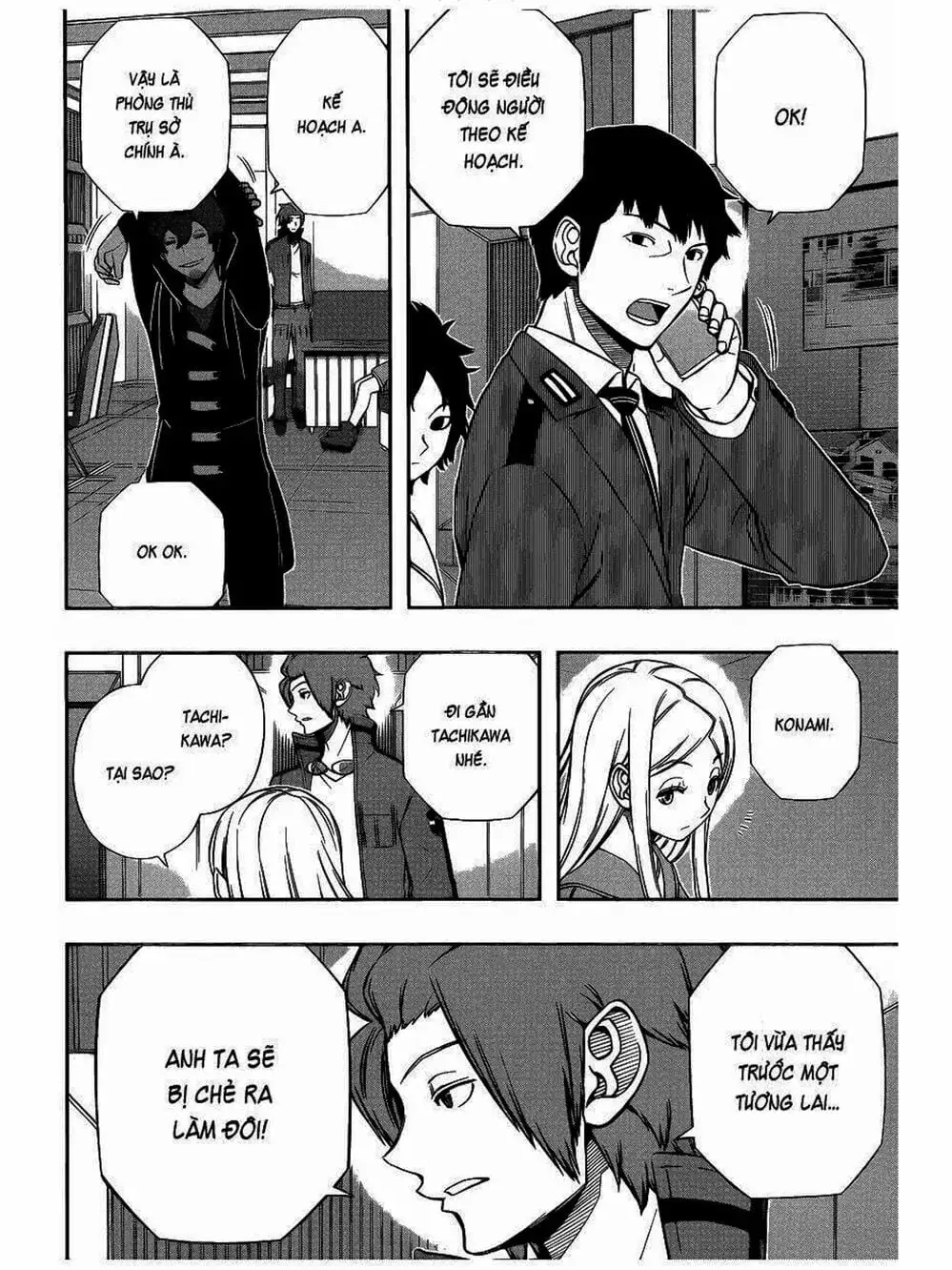 Truyện Tranh Kỷ Nguyên Trigger - World Trigger trang 7