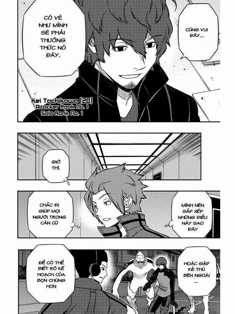 Truyện Tranh Kỷ Nguyên Trigger - World Trigger trang 7