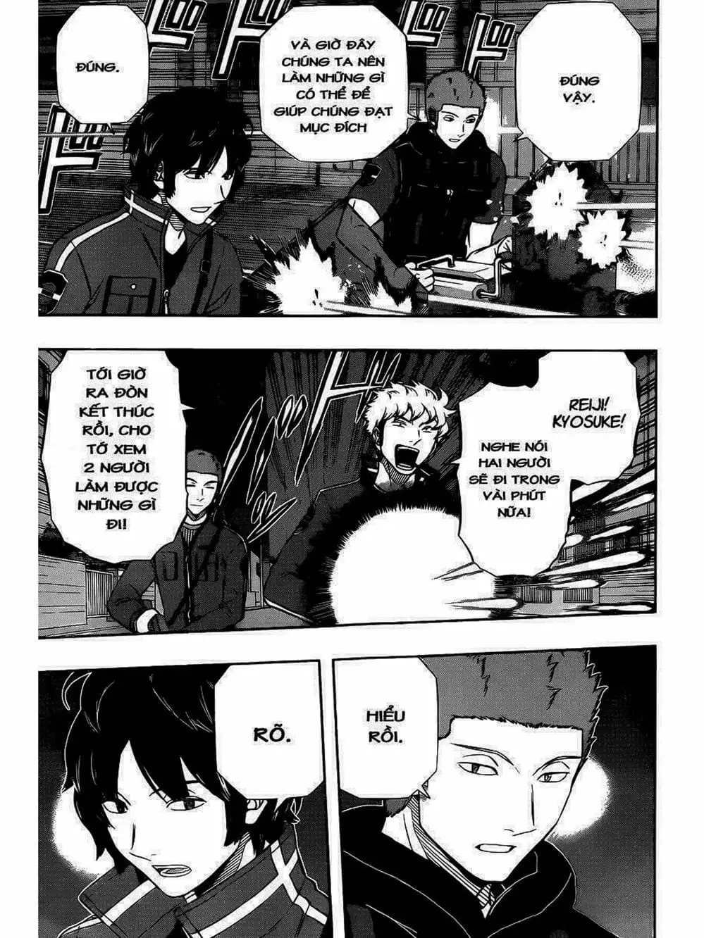 Truyện Tranh Kỷ Nguyên Trigger - World Trigger trang 7