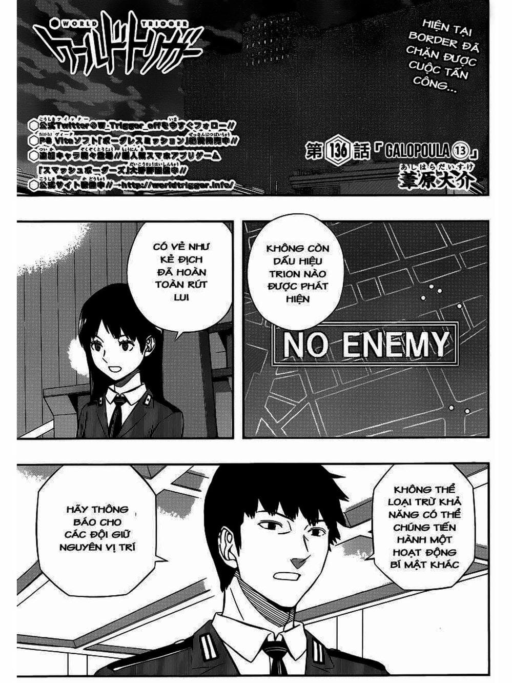 Truyện Tranh Kỷ Nguyên Trigger - World Trigger trang 7