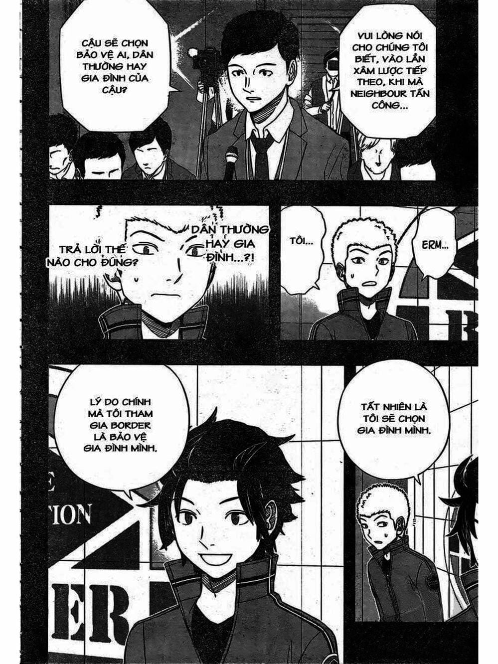 Truyện Tranh Kỷ Nguyên Trigger - World Trigger trang 7