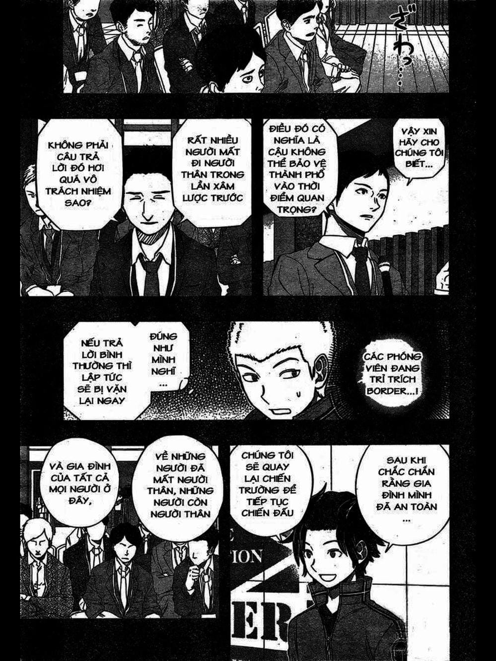 Truyện Tranh Kỷ Nguyên Trigger - World Trigger trang 7