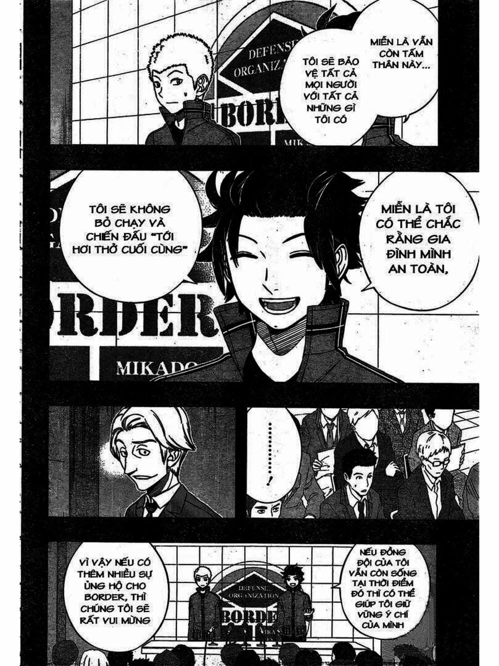 Truyện Tranh Kỷ Nguyên Trigger - World Trigger trang 7