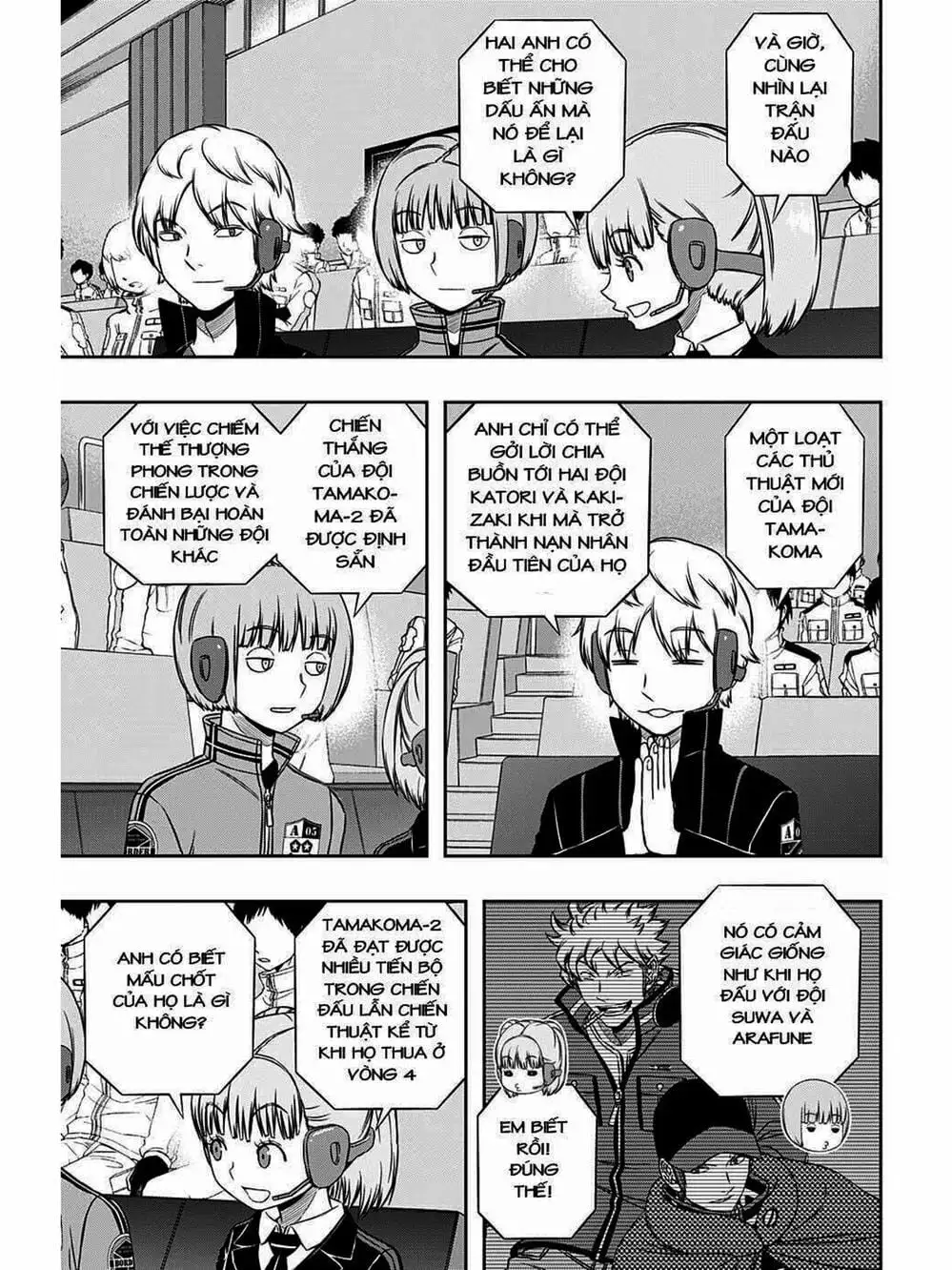 Truyện Tranh Kỷ Nguyên Trigger - World Trigger trang 7