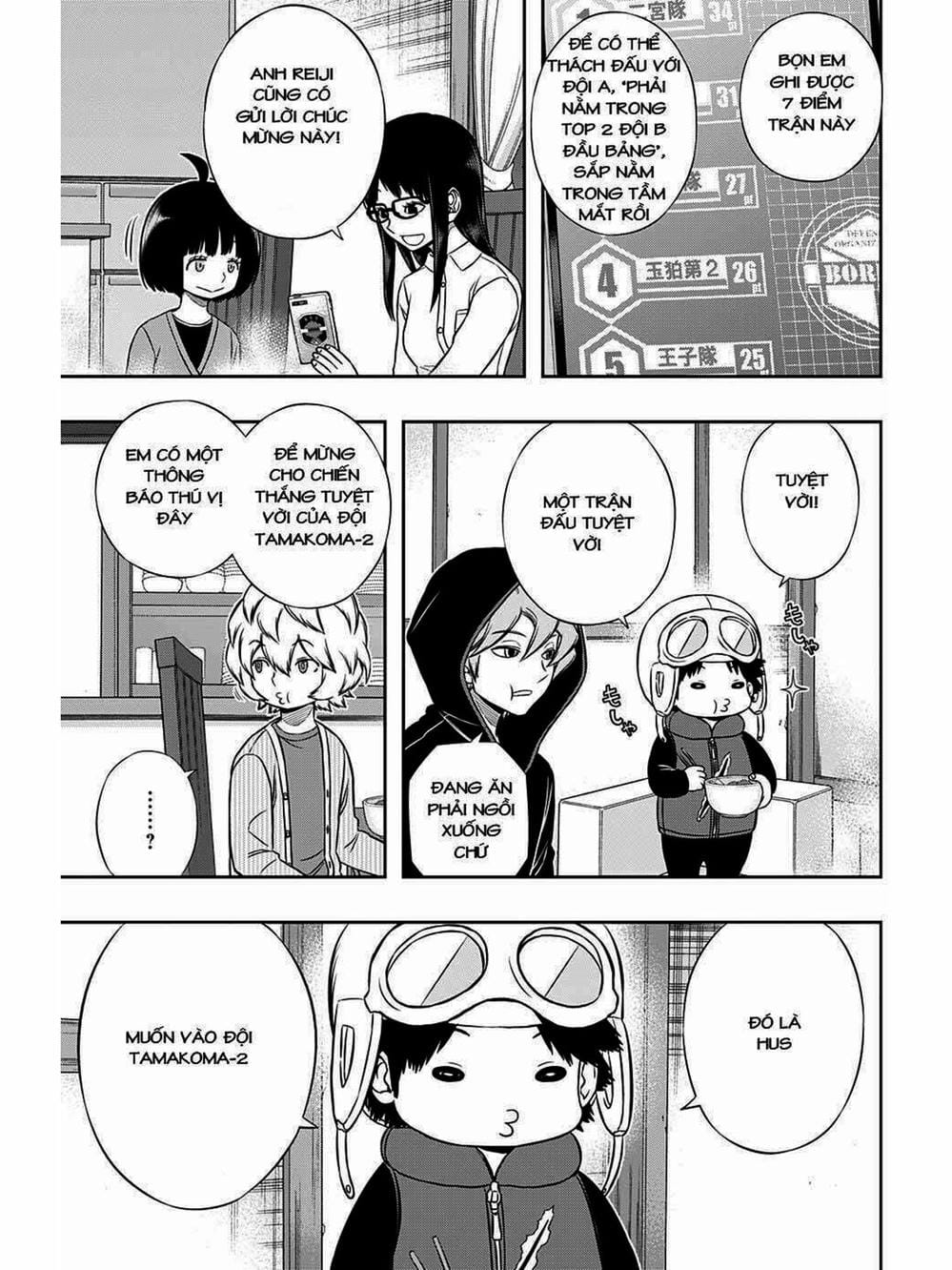 Truyện Tranh Kỷ Nguyên Trigger - World Trigger trang 7