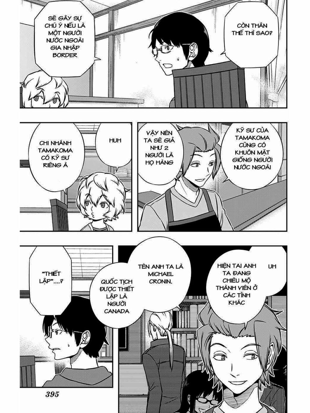 Truyện Tranh Kỷ Nguyên Trigger - World Trigger trang 7