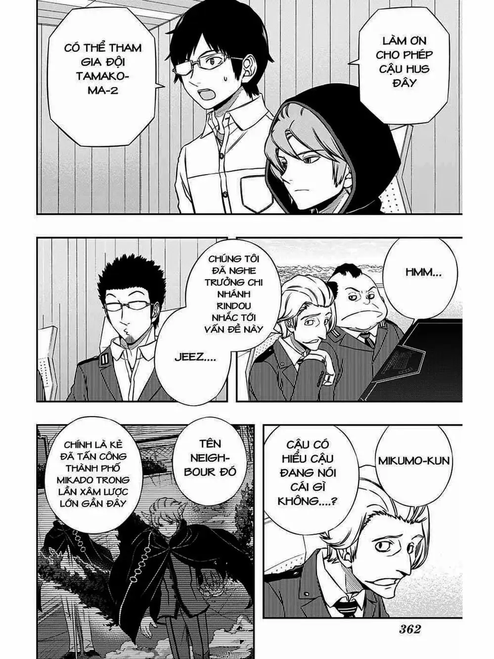 Truyện Tranh Kỷ Nguyên Trigger - World Trigger trang 7