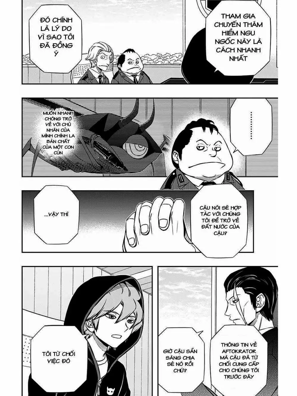 Truyện Tranh Kỷ Nguyên Trigger - World Trigger trang 7