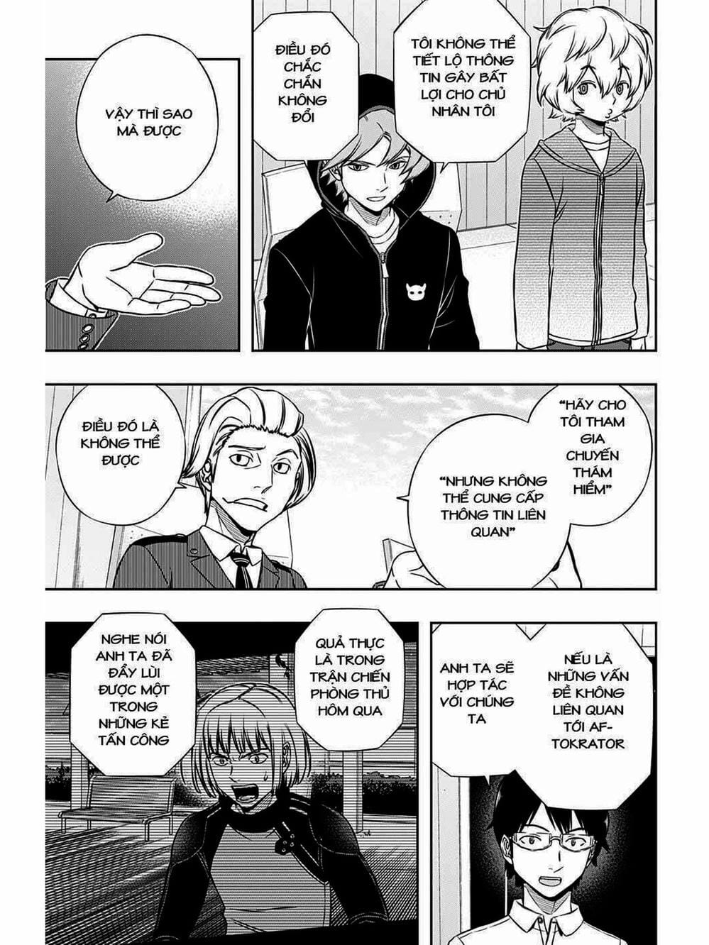 Truyện Tranh Kỷ Nguyên Trigger - World Trigger trang 7