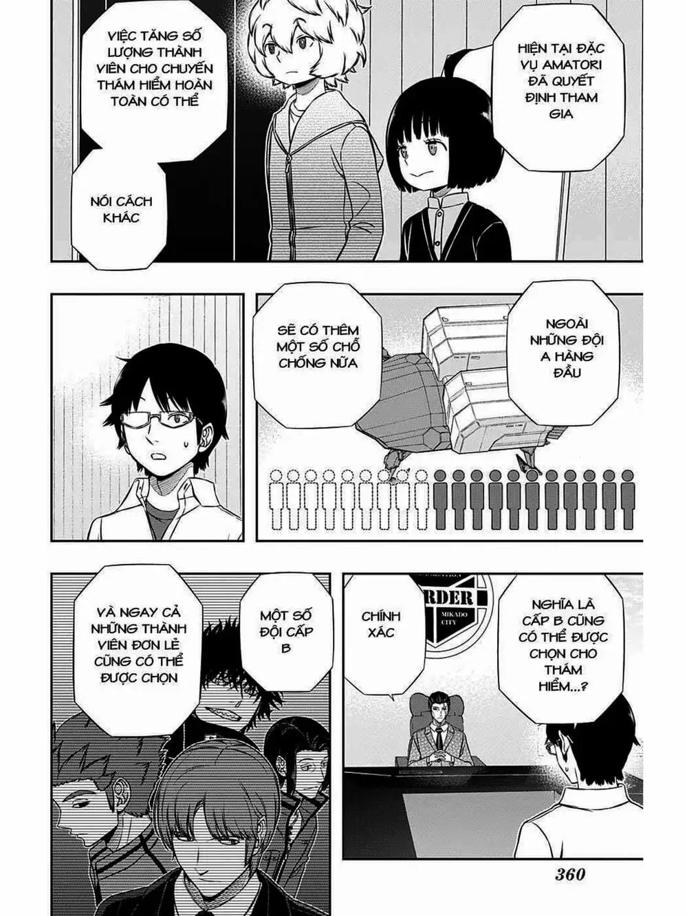 Truyện Tranh Kỷ Nguyên Trigger - World Trigger trang 7