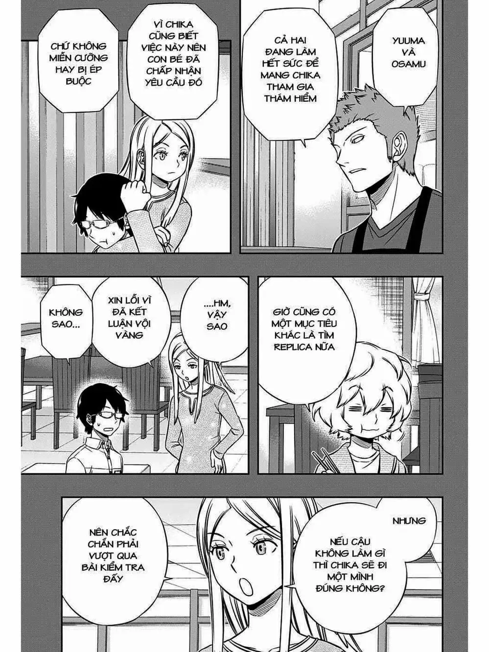 Truyện Tranh Kỷ Nguyên Trigger - World Trigger trang 7