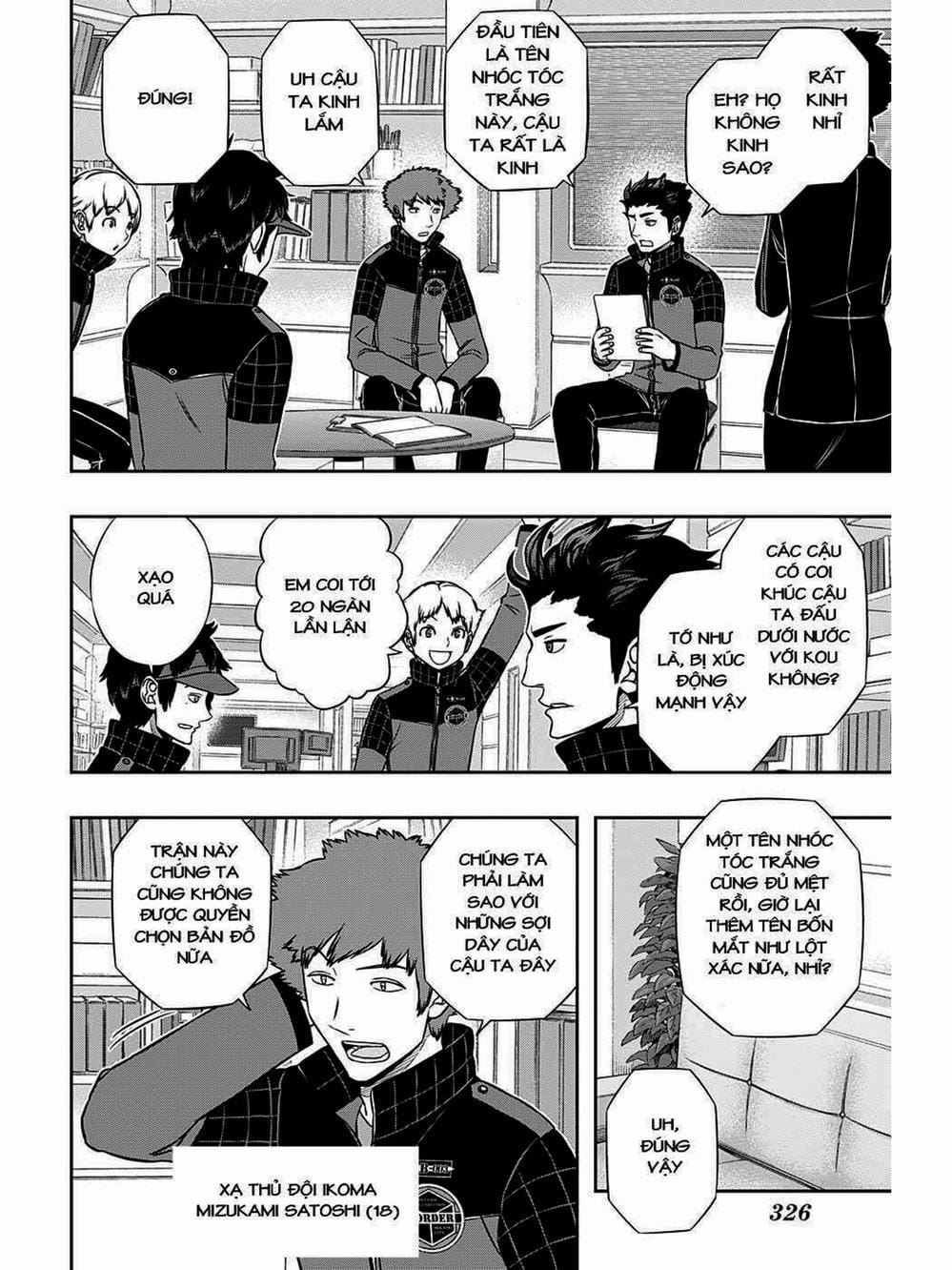 Truyện Tranh Kỷ Nguyên Trigger - World Trigger trang 7