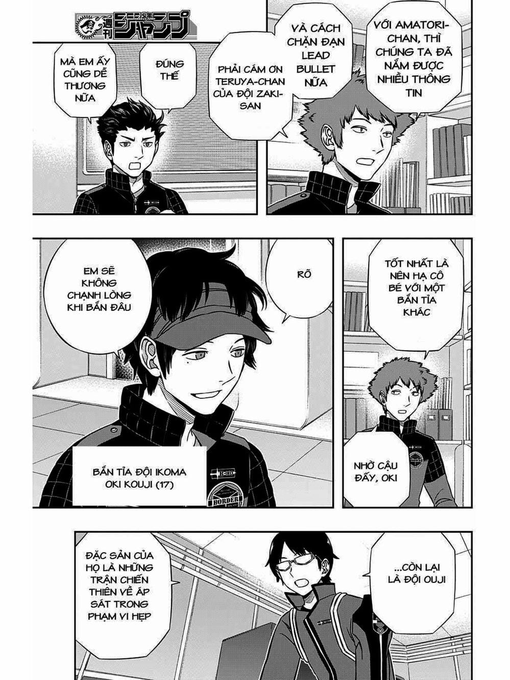 Truyện Tranh Kỷ Nguyên Trigger - World Trigger trang 7