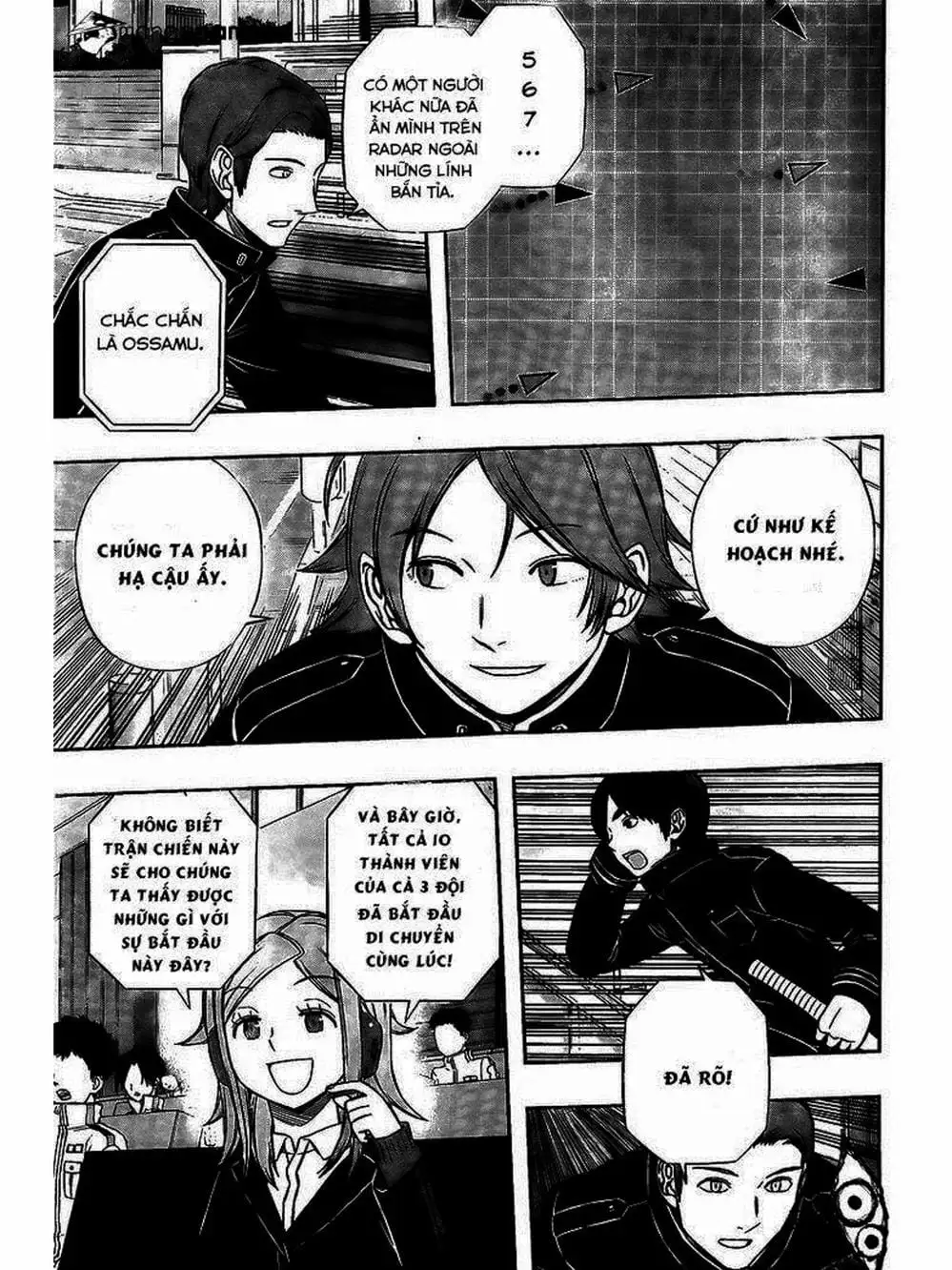 Truyện Tranh Kỷ Nguyên Trigger - World Trigger trang 7