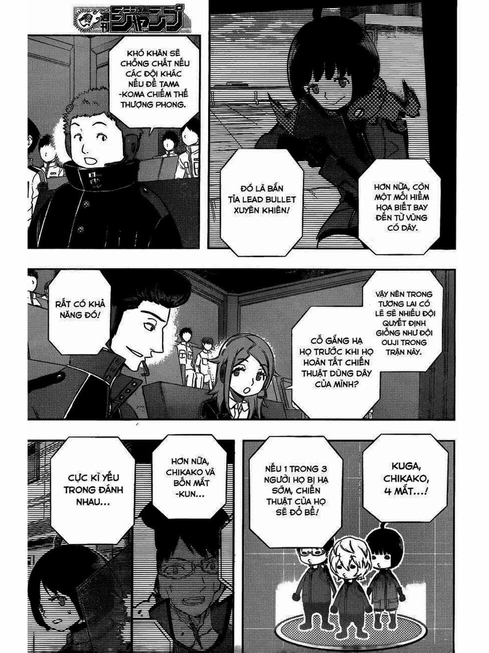 Truyện Tranh Kỷ Nguyên Trigger - World Trigger trang 7