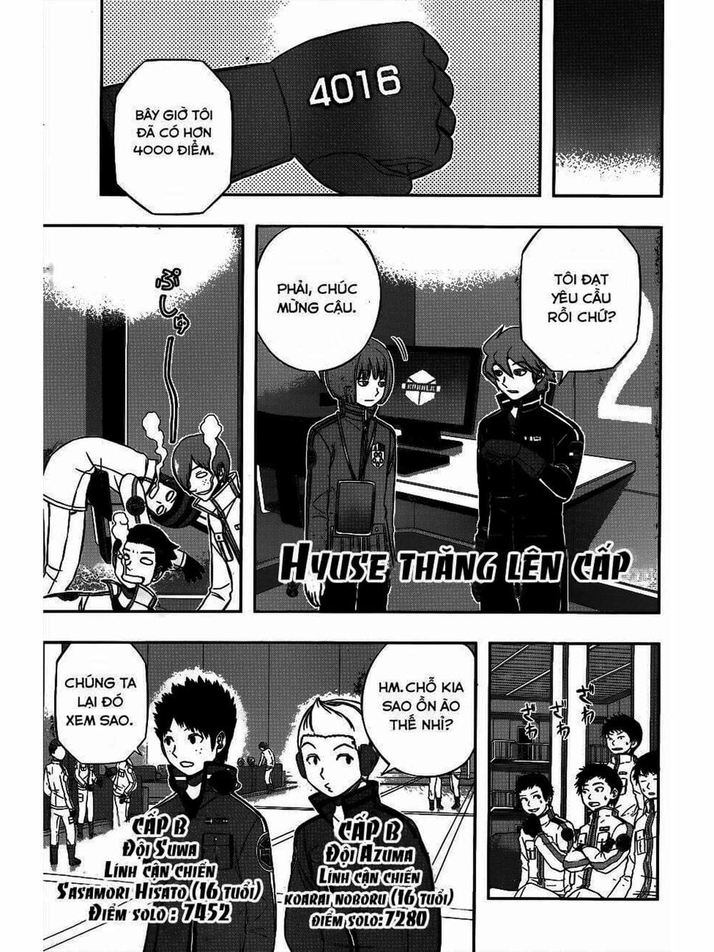 Truyện Tranh Kỷ Nguyên Trigger - World Trigger trang 7