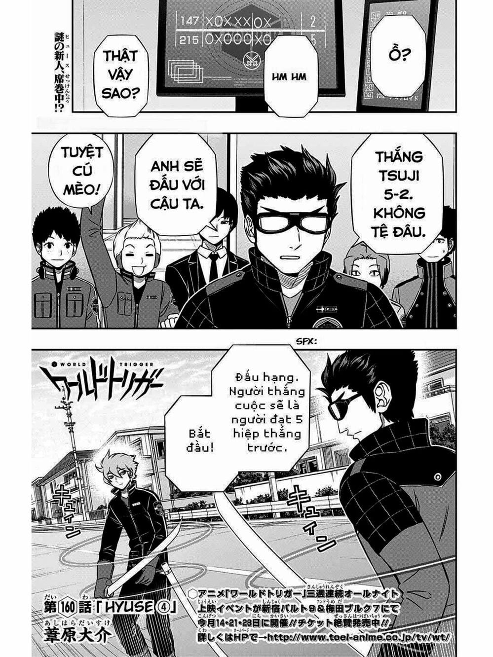 Truyện Tranh Kỷ Nguyên Trigger - World Trigger trang 7