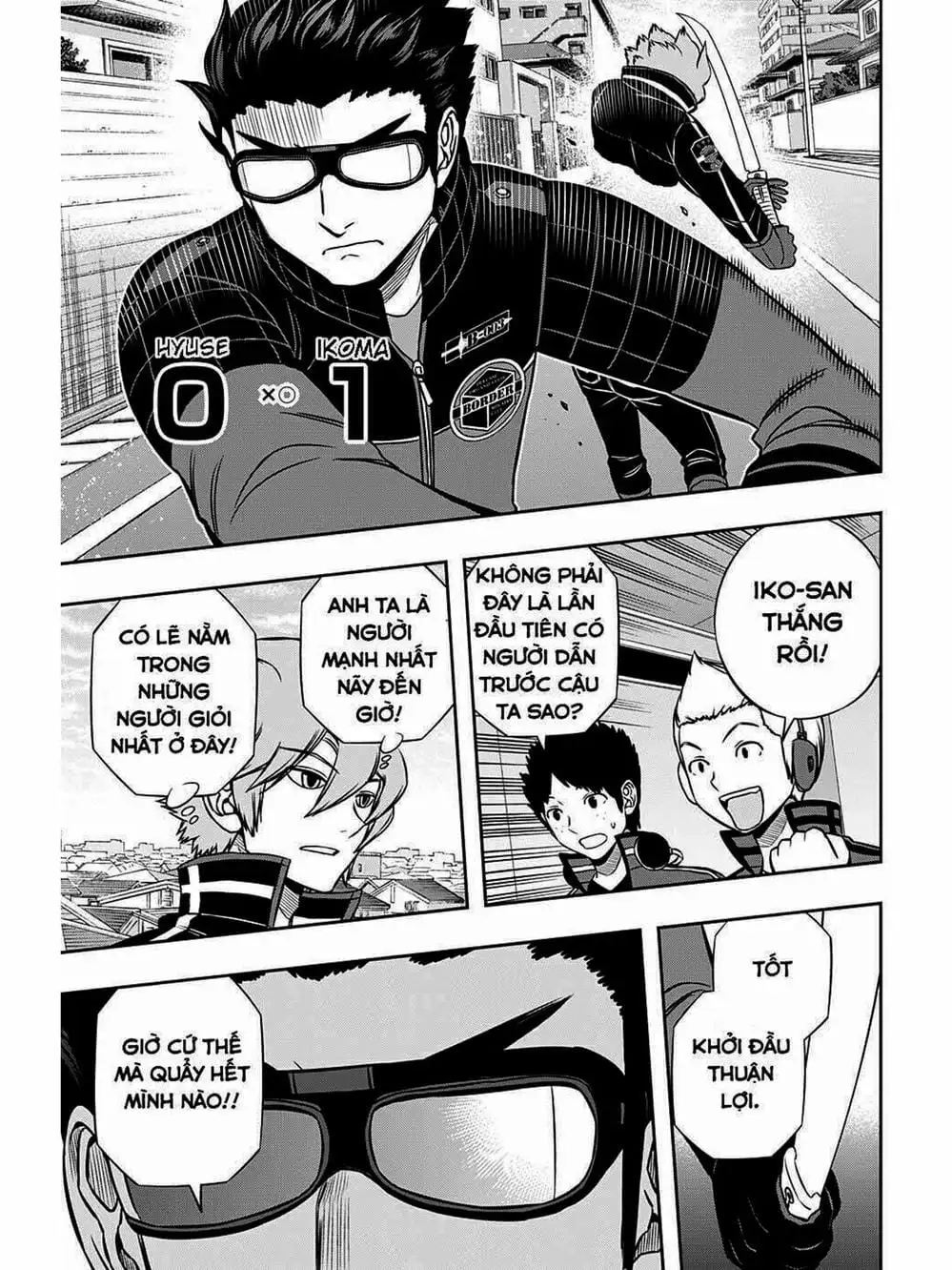 Truyện Tranh Kỷ Nguyên Trigger - World Trigger trang 7