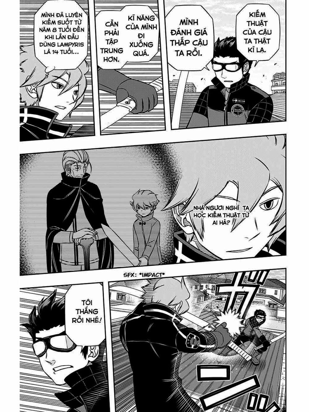 Truyện Tranh Kỷ Nguyên Trigger - World Trigger trang 7