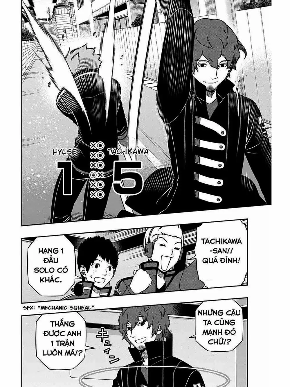 Truyện Tranh Kỷ Nguyên Trigger - World Trigger trang 7