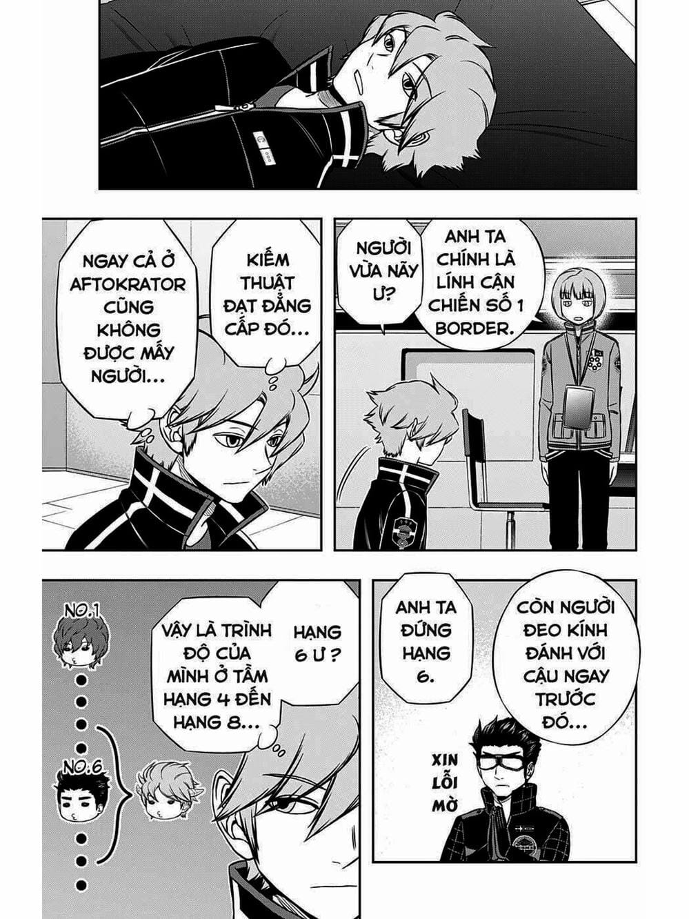 Truyện Tranh Kỷ Nguyên Trigger - World Trigger trang 7