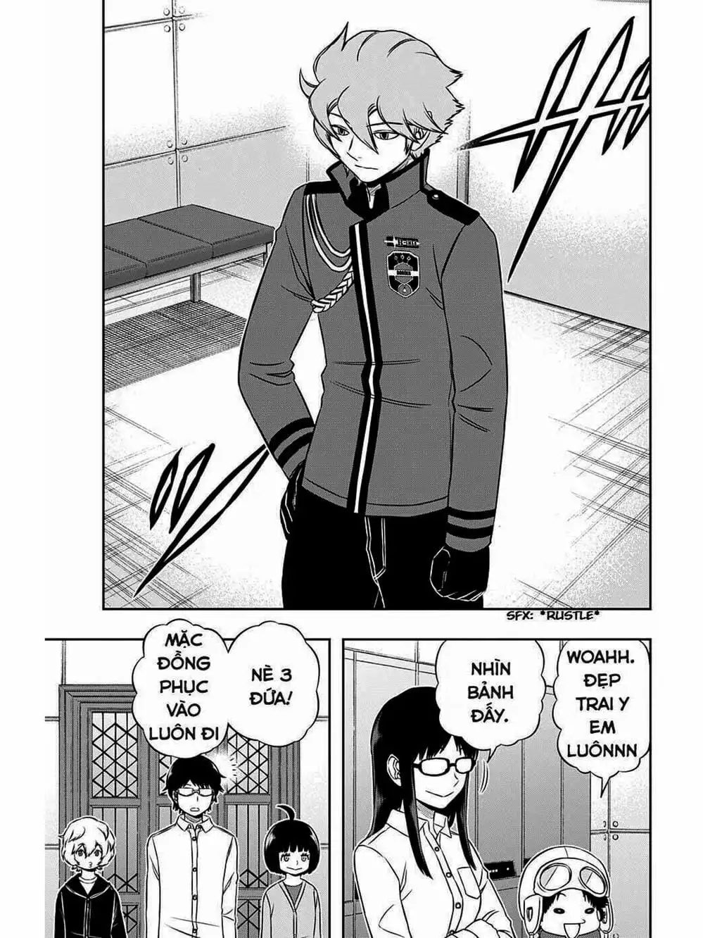 Truyện Tranh Kỷ Nguyên Trigger - World Trigger trang 7