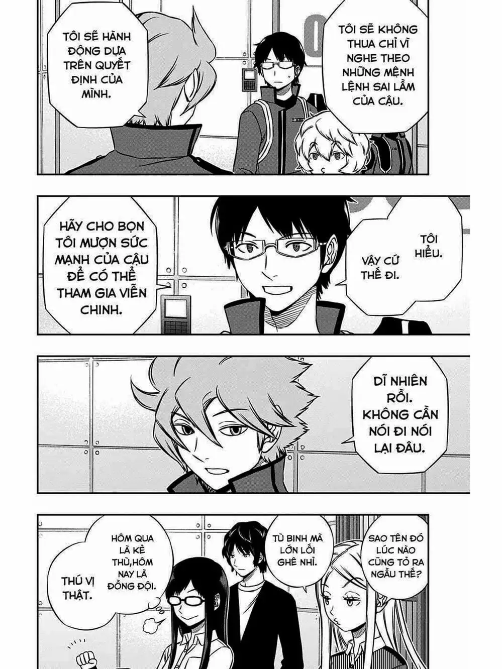 Truyện Tranh Kỷ Nguyên Trigger - World Trigger trang 7