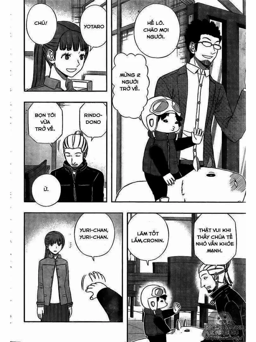 Truyện Tranh Kỷ Nguyên Trigger - World Trigger trang 7