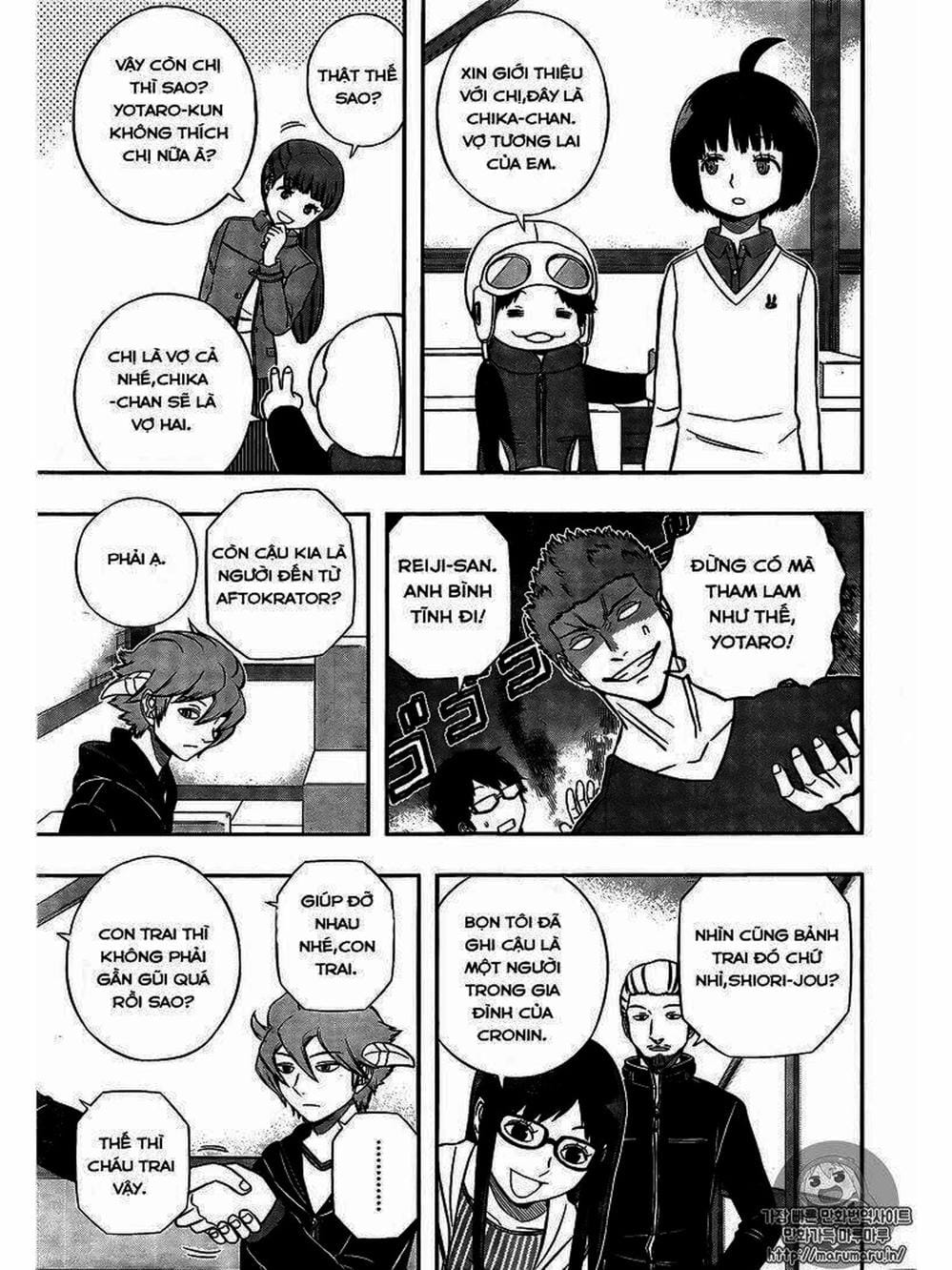 Truyện Tranh Kỷ Nguyên Trigger - World Trigger trang 7