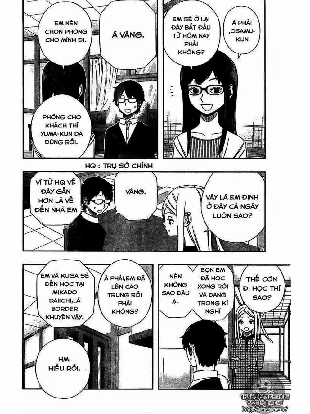 Truyện Tranh Kỷ Nguyên Trigger - World Trigger trang 7