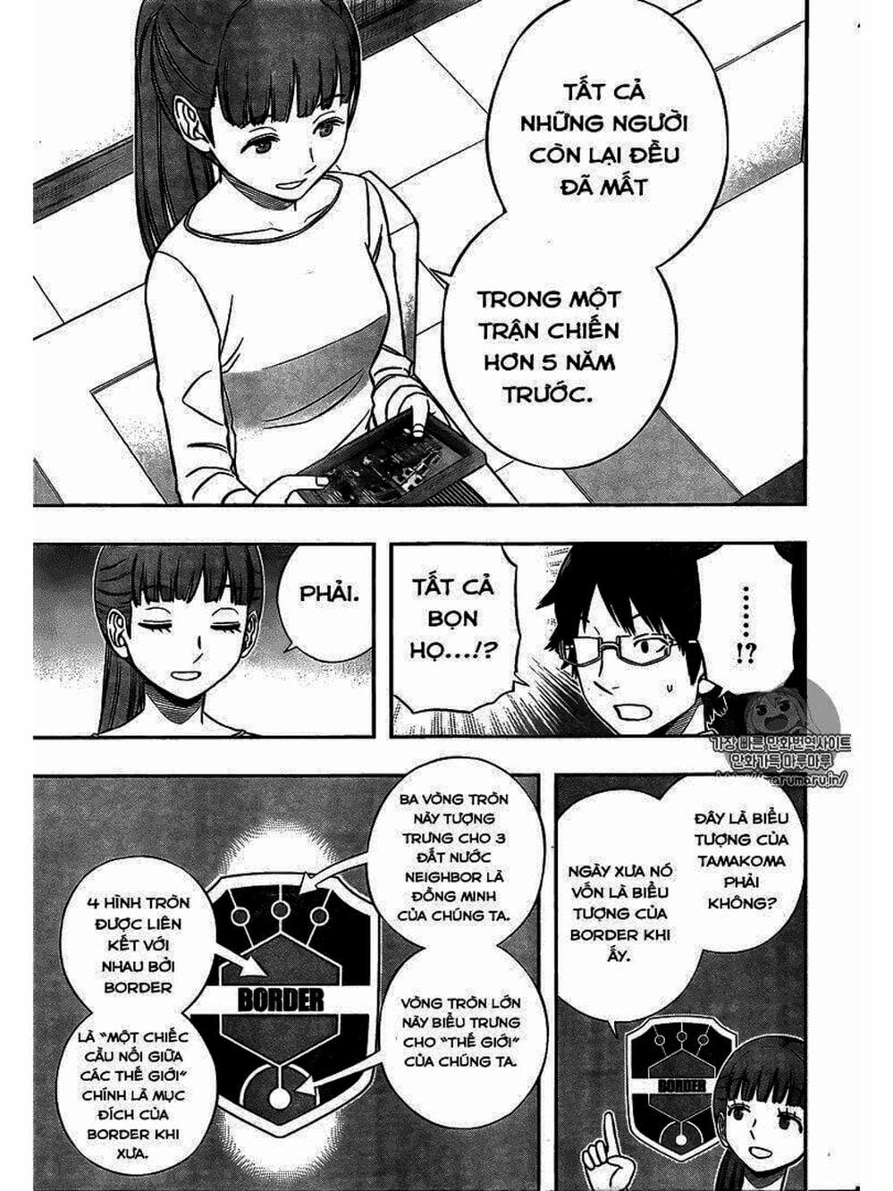 Truyện Tranh Kỷ Nguyên Trigger - World Trigger trang 7