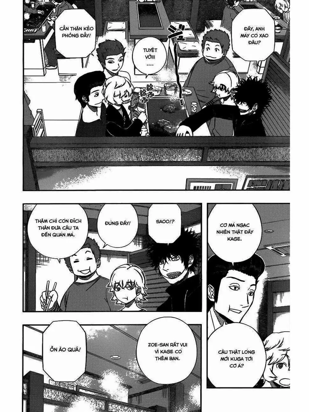 Truyện Tranh Kỷ Nguyên Trigger - World Trigger trang 7