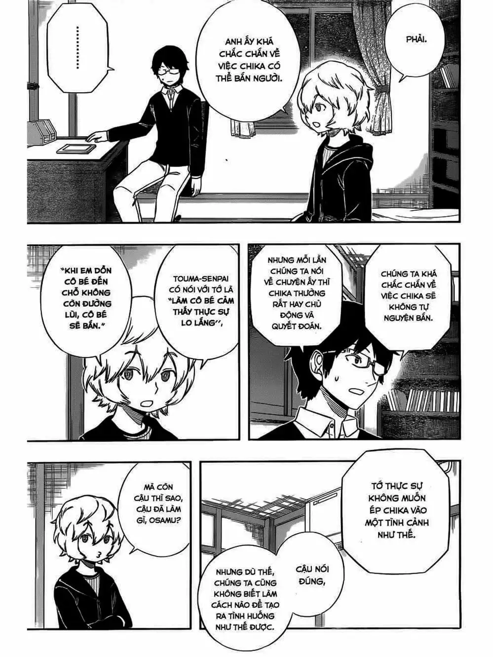 Truyện Tranh Kỷ Nguyên Trigger - World Trigger trang 7