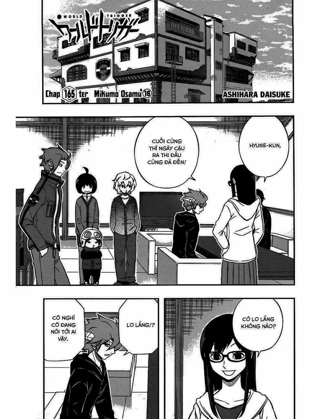 Truyện Tranh Kỷ Nguyên Trigger - World Trigger trang 7