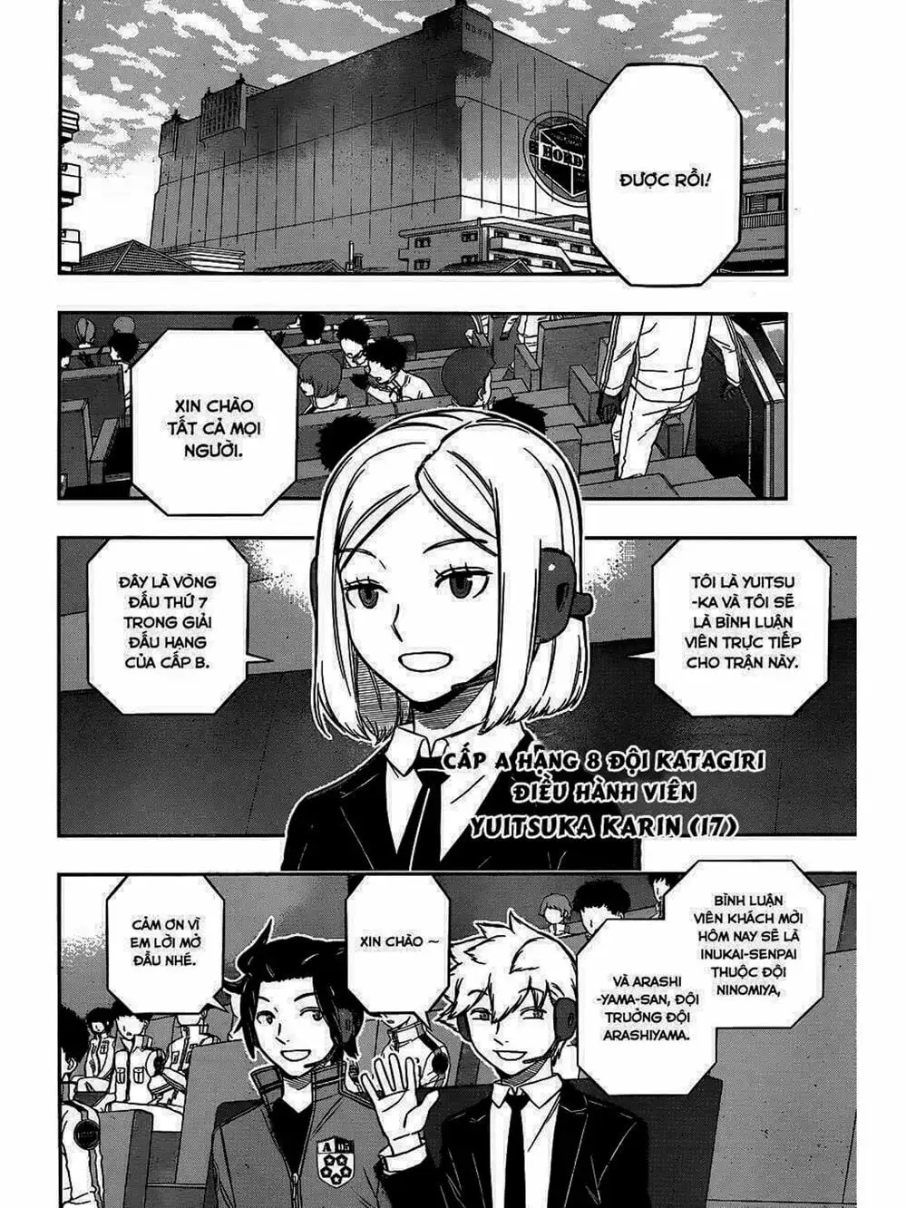 Truyện Tranh Kỷ Nguyên Trigger - World Trigger trang 7