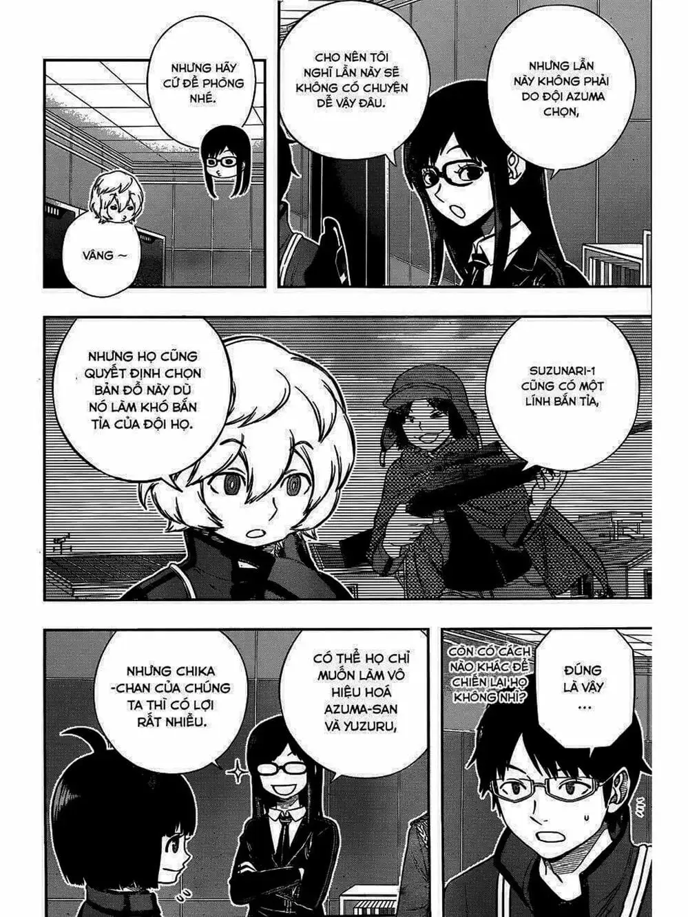 Truyện Tranh Kỷ Nguyên Trigger - World Trigger trang 7
