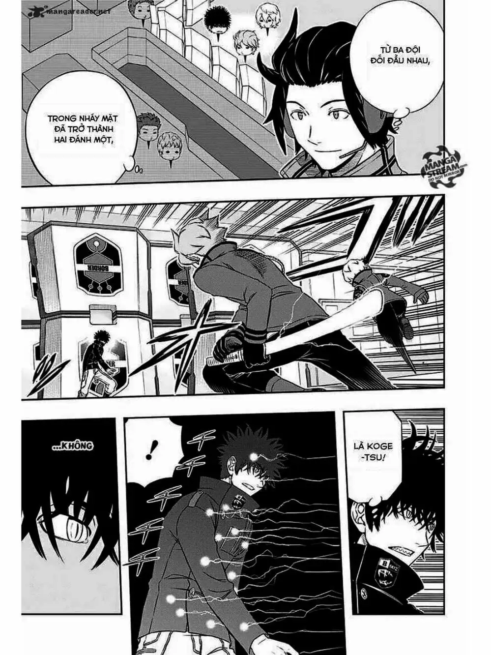 Truyện Tranh Kỷ Nguyên Trigger - World Trigger trang 7