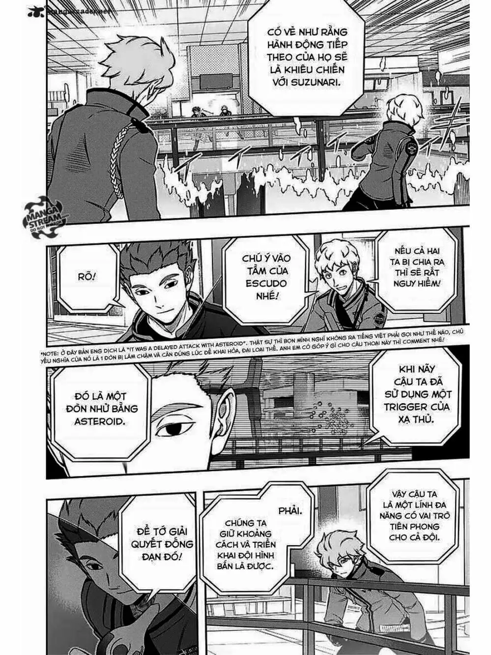 Truyện Tranh Kỷ Nguyên Trigger - World Trigger trang 7