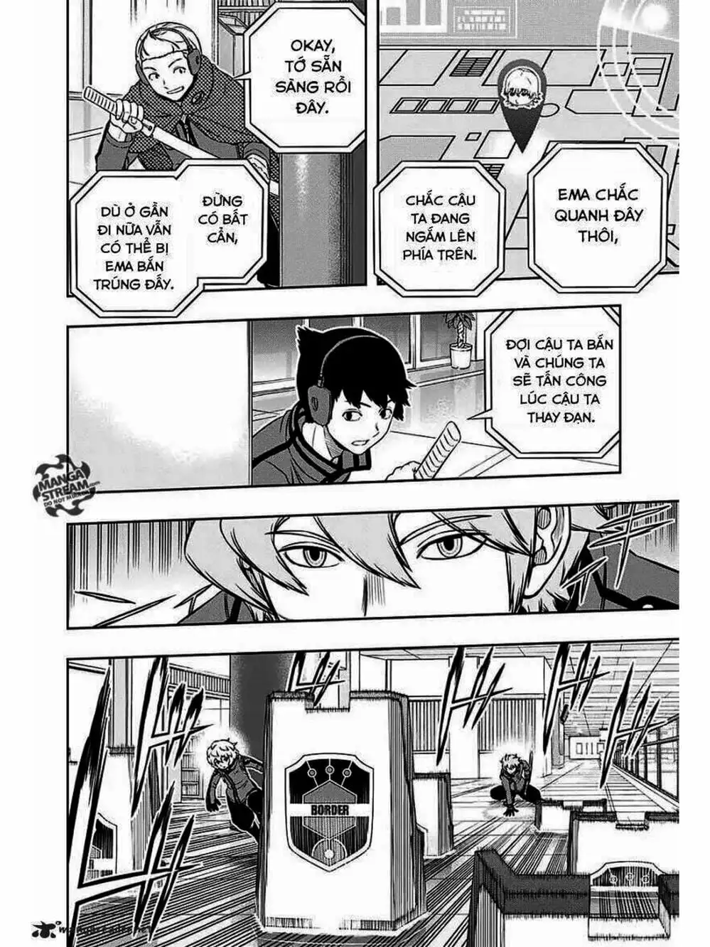 Truyện Tranh Kỷ Nguyên Trigger - World Trigger trang 7